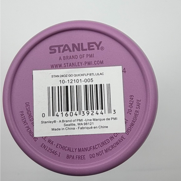 NWB Stanley The Quick Flip Go Bottle 24oz Lilac Stainless Steel Water Bottle - Picture 4 of 7